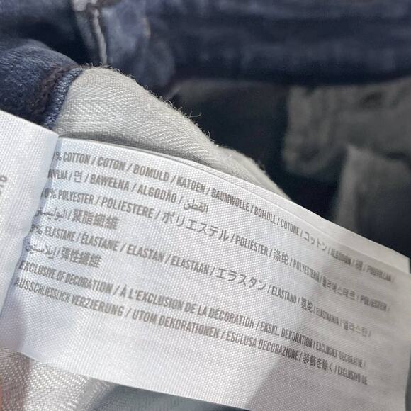 Abercrombie & Fitch Womens 25 / 0 Short Simone High Rise Super Skinny Jeans Dark - Picture 8 of 9